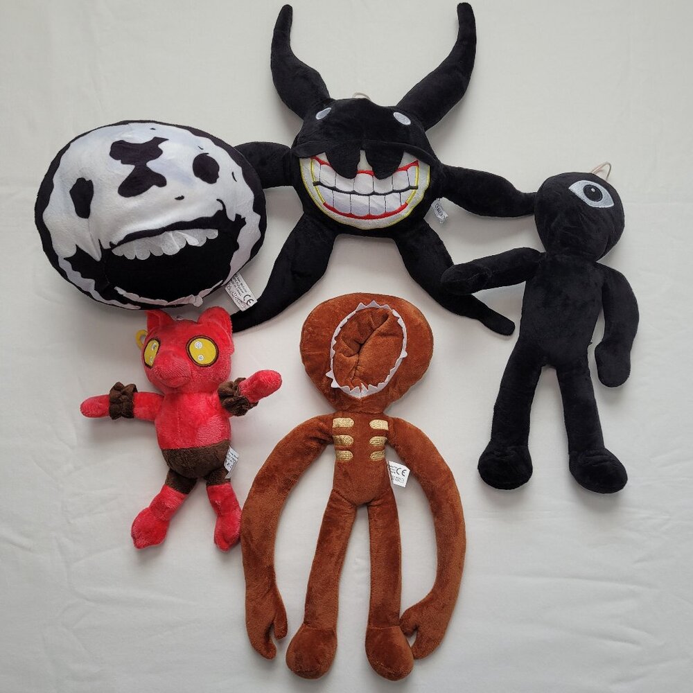 Roblox DOORS Plush Toy Lot Rush Seek Screech Figure El Goblino Kidcore Spooky